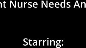 Night Shift Nurse Jewel Masturbates to Orgasm with Dildo