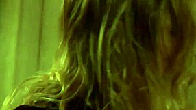 Bound mistress fingers slave pussy to orgasm in lingerie domination