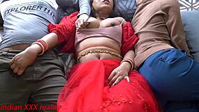 Desi indian stepmom spreads pussy for stepson quickie creampie fuck!