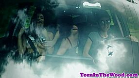 my deepthroat skills get me face fucked hard by neighbor