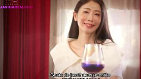 horny japanese prostitute orgasms hard in steamy group creampie threesome
