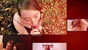 innocent british 18 year old neighbor sneaks off to suck stranger's throbbing cock