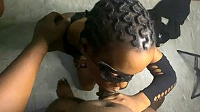 Whore, why tease that tight black ass and pussy solo when it begs for anal pounding?