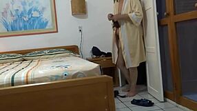 hey, you recording your stepmom dressing after beach fuck, perv?