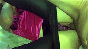 Sexy French blonde pussy craves cock sandwich squid cum overload