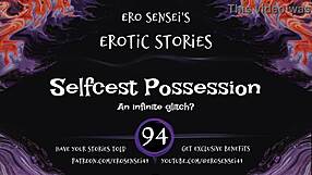 In this erotic pov fantasy, she succumbs to selfcest possession urges building to shattering orgasm.