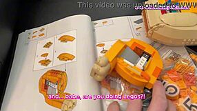 Zoe wilde's braces shine in housewife facial chore deal