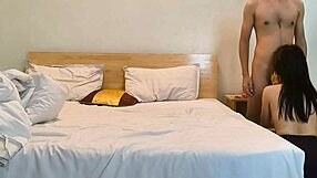 Hotel HARDCORE with BEST FRIEND'S WIFE BIG ASS BENT OVER DOGGYSTYLE KISSING