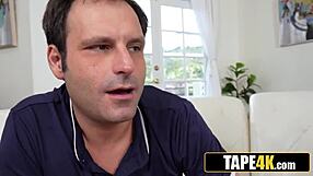 hot young wife begs big cock to knock her up cuck hubby's face