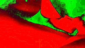 blindfolded bbw brunette kneels for pov deepthroat then swallows every drop like a pro whore