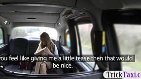 Huge boobs lady gets drilled hard by nasty driver's monster cock in backseat!