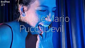 imagine my bare feet's taste sliding over your eager tongue