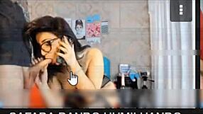 i'm so wet in these tight yoga pants pornstar emanuelly raquel squirts hard while joi dirty talk