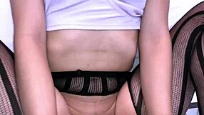 Busty College Cutie Tempts Best Friend Fuck After Class