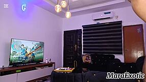 my fat ass naked housewife body shakes while i clean and dance around the house mara exotic