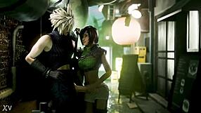 Bold Fantasy Burglar Delivers Intense Handjob To Lil Materia Thief Climax