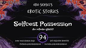 In this erotic pov fantasy, she succumbs to selfcest possession urges building to shattering orgasm.