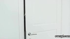 Broke guy lets slutty friend drill ex-girlfriend pussy hardcore for cash dollars