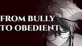 i blackmailed my bully into pathetic obedience moaning