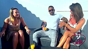 Vittoria And Pam's Huge Tits Share A Cock!