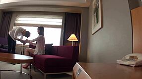 tall japanese college student with huge tits auditions in miniskirt lifting legs for armpit lick and more