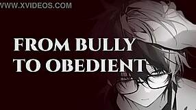 i blackmailed my bully into pathetic obedience moaning