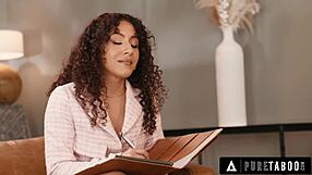 Ember Snow Tricks Therapist Liv Revamped Into FFM Fuck Fest for Husband