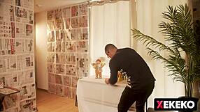 Brujo peruano tricks seductive big tits Colombian into wild fetish fuck lies exposed