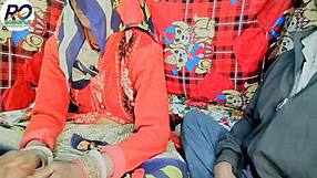 desi bhabhi's village massage turns into milky breast feed and rough sex