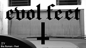 blonde and brunette slaves choke on cock in car bdsm foot threesome domination