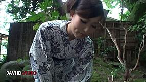 imagine aoi mizuno slurping your cock outdoors till explosive cumshot