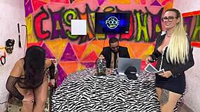 BBW DIGUINHA DJ FODE COM MULHER MELANCIA chupa buceta e deda bunda gigante