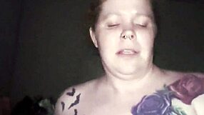 Chubby ginger milf rides daddy's cock with wet pussy dripping