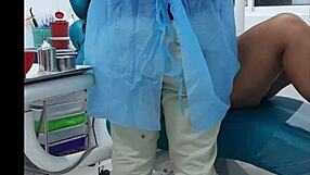 Dentist appointment ends with huge cock deep in my eager mouth