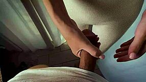 gigi at 18 checks into inn with you and tries sucking cock for her very first time ever