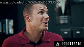 Desperate lesbian teacher Christy Love begs student Codey Steele's creampie