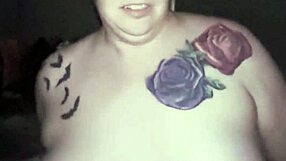 Chubby ginger milf rides daddy's cock with wet pussy dripping