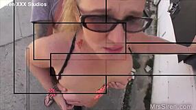 Wife bends over for hubby's friend blowjob then public fuck