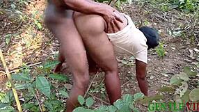 fat ebony teen fucked doggystyle by monster big black cock on country ranch