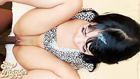 Picking Up Horny Tanned Brunette at Bar for Rough Missionary