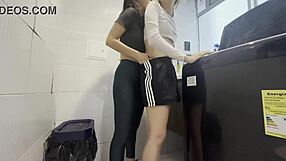 OMG I NEED TO RIP OFF MY BEST FRIEND'S DIRTY SHORTS AND LICK HER WET PUSSY NOW!!