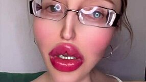 part 1 russian girl shares her story with thick accent and glasses