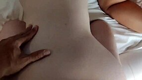 Lucky Guy Devours Wife's Friend Pale Ass and Pink Pussy