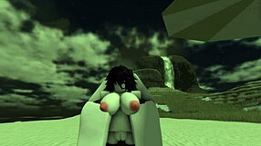 i can't believe this bitch took that black creampie pounding right on the beach...