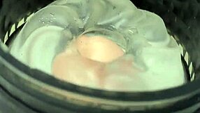 i'm feeling every throb from this fleshlight robot toy demo... so intense