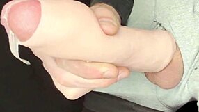 Holy Shit, Robbystrokes' Foreskin Extender Blasts Monster Cumshot!