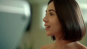 Lesbians gasp in terror and lust as alien monster tentacles invade their wet mouths for sloppy oral ravaging