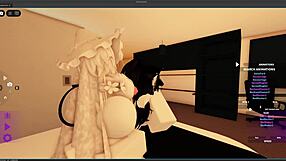 dxrk's futanari big ass tits monster cock pounds relentlessly in v2