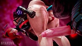 Big tits futa police with monster black cock pounds huge asses!!