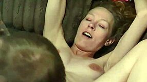 pov of my pregnant wife tied up creampied by daddy's friend while i watch her scream and shake her ass begging for more rough dp